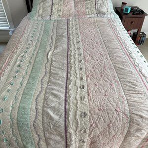 POTTERY BARN KIDS Bailey Quilt + Shams size FULL/QUEEN